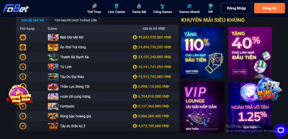 Giao diện người dùng thân thiện của f188bet